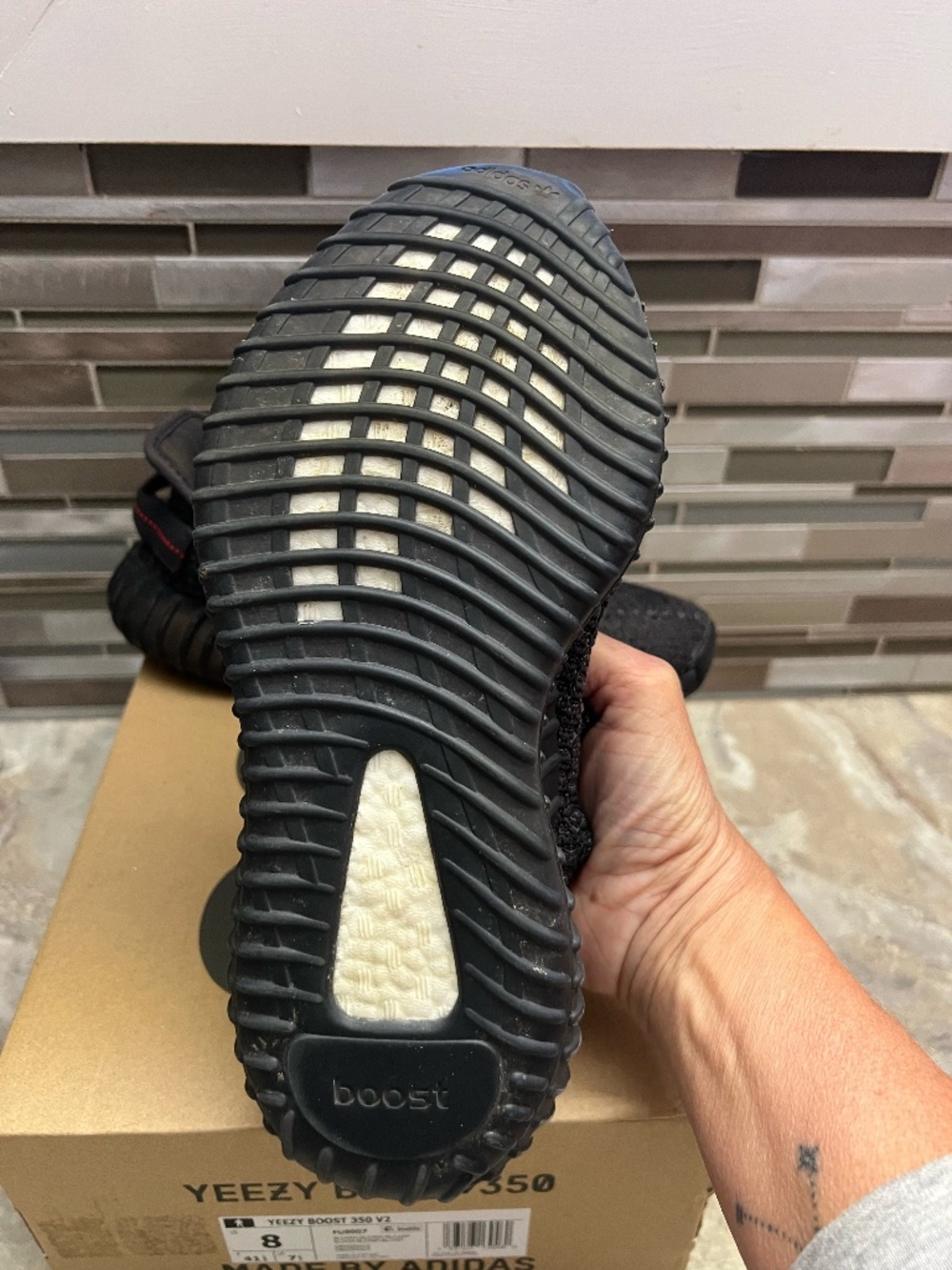 Adidas Yeezy Boost 350 V2, size 8
